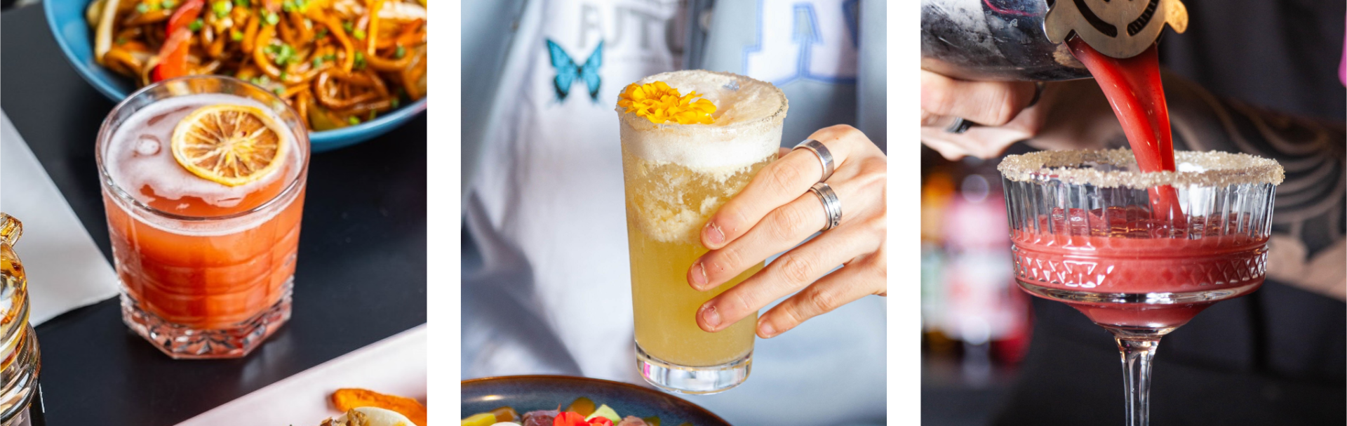 Les Cocktails - Pink Fizz - restaurant Paris - Restaurant japonais Paris 18