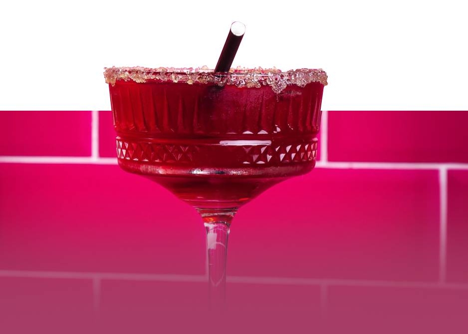 Les Cocktails - Pink Fizz - restaurant Paris - Restaurant Japonais halal Paris